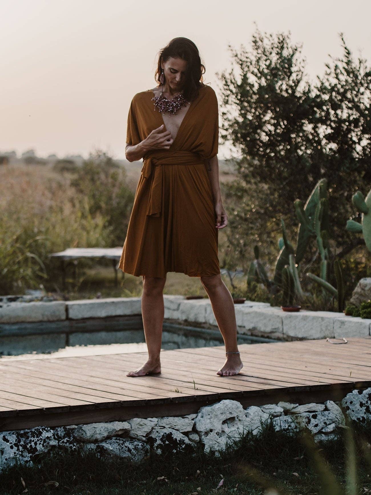 Bijondo - Wholesale Dress - Women's - Ayunita Infinity Convertible Short Dress10