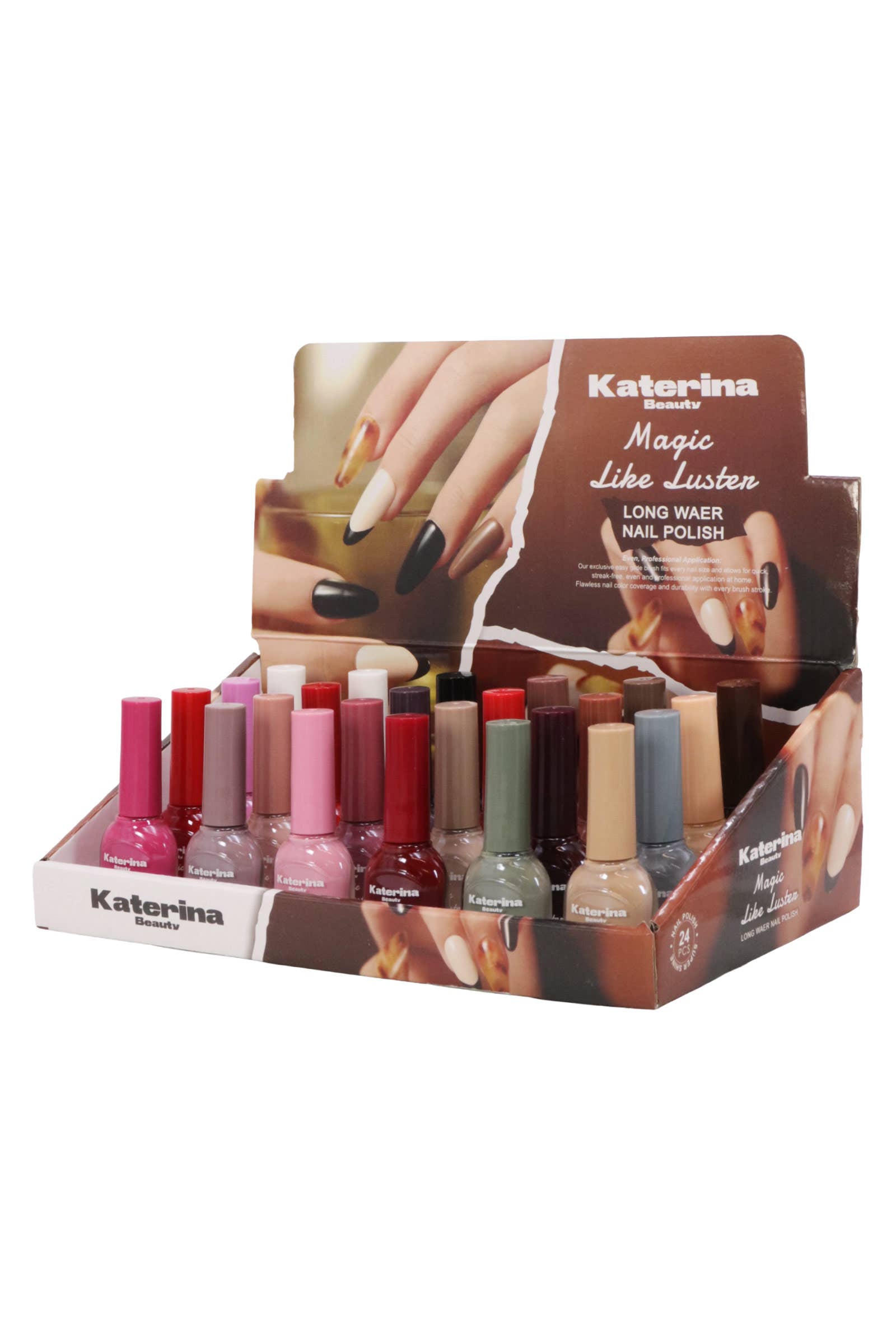 ASSORTED Magic Luster Glossy Nail Polish - 24 Color for wholesale on Faire1