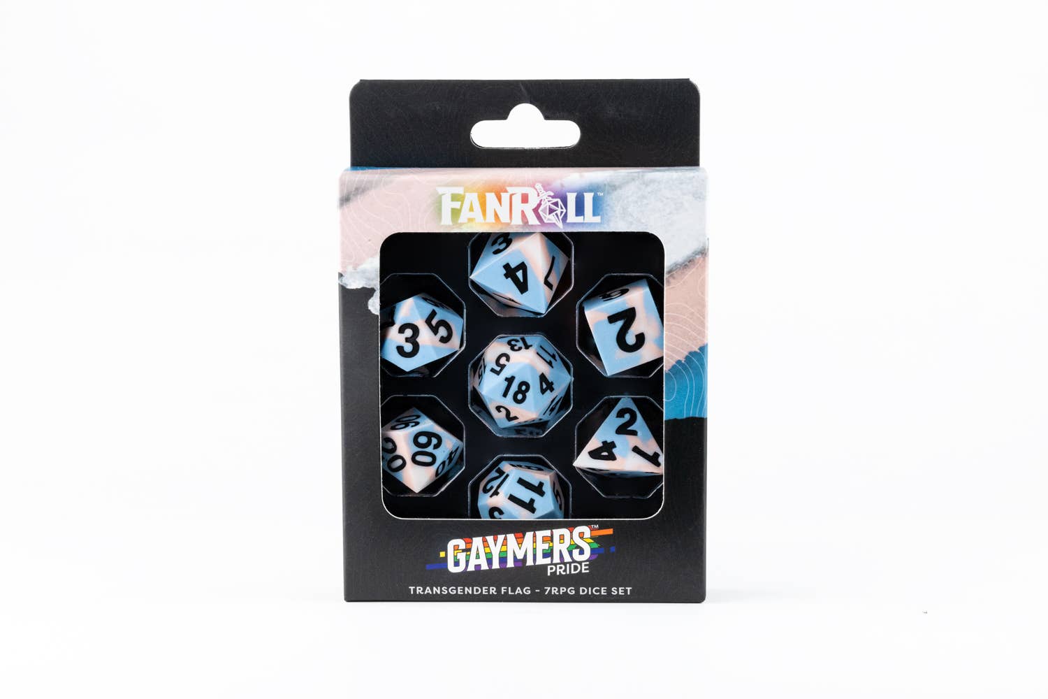 FanRoll by Metallic Dice Games – wholesale Dice – PRIDE Silicone Dice (NINE STYLES)12