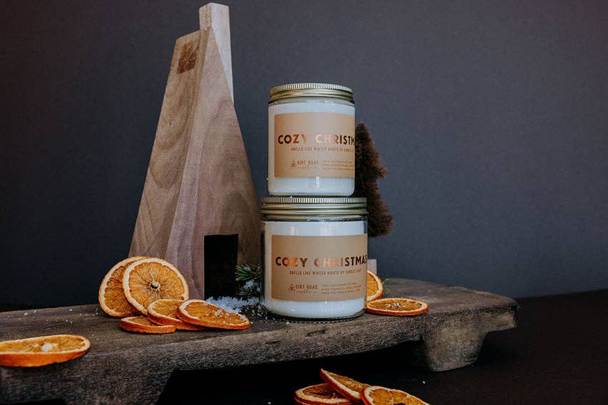 Dirt Road Candle Co - Vente Bougie en bocal - Bougie de Noël confortable4