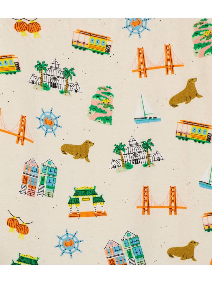 SMALLER THINGS - Wholesale Sleepwear Set - Kids - Goodnight, San Francisco 🚃