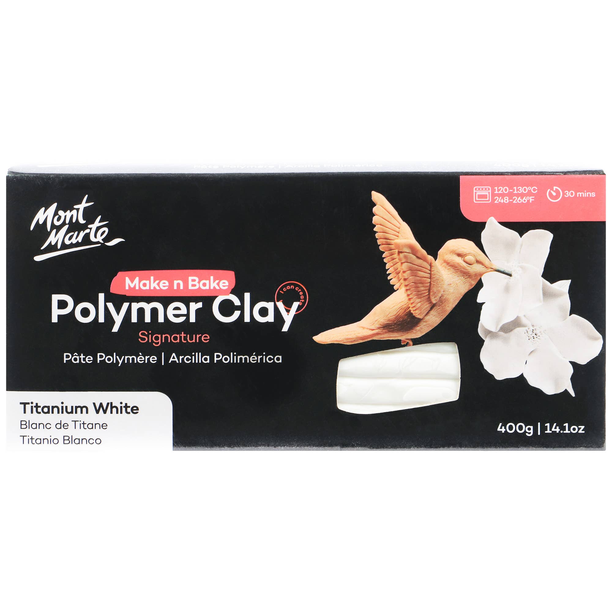 Mont Marte Usa, Inc. - Wholesale DIY Craft Kit - Make n Bake Polymer Clay Signature 400g (14.1oz)2