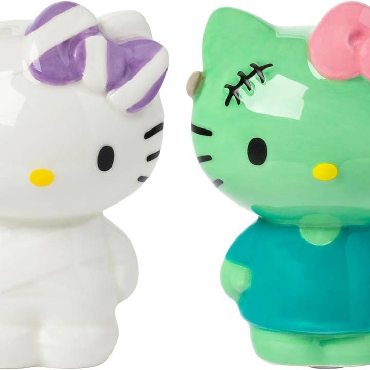 Hello Kitty Halloween Ceramic Salt and Pepper Shaker Set and other Purchase Wholesale hello kitty. Free Returns & Net 60 Terms on Faire trending on Faire.