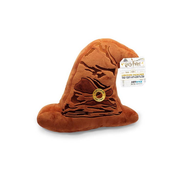 Mimi Imports - Harry Potter - Wholesale Chair Cushion - HARRY POTTER – TALKING SORTING HAT CUSHION 12 x14 inches2