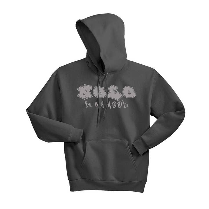 „Custom City er min hætte“ Smoke Grey Hoodie for engroshandel hos NSP Apparel