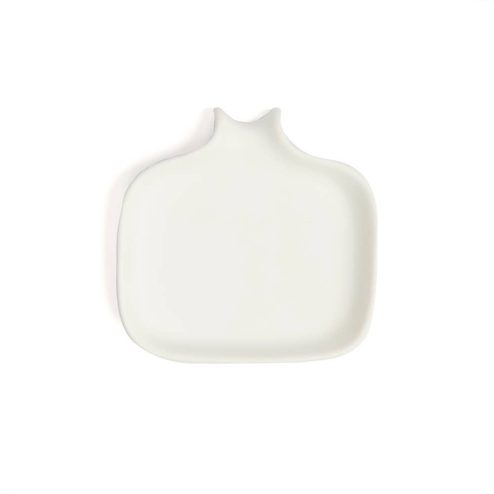 FinchBerry - Wholesale Bath Soap Dish - White Drip Ceramic Soap Dish Home Bathroom Decor1