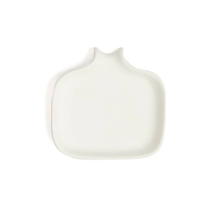 FinchBerry - Wholesale Bath Soap Dish - White Drip Ceramic Soap Dish Home Bathroom Decor1
