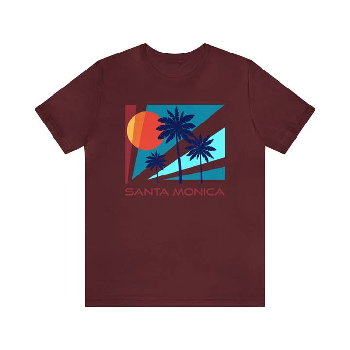 Hey Mountains - Wholesale Screen Printed T-Shirt - Unisex - Santa Monica, California T-Shirt - Unisex Santa Monica Shirt