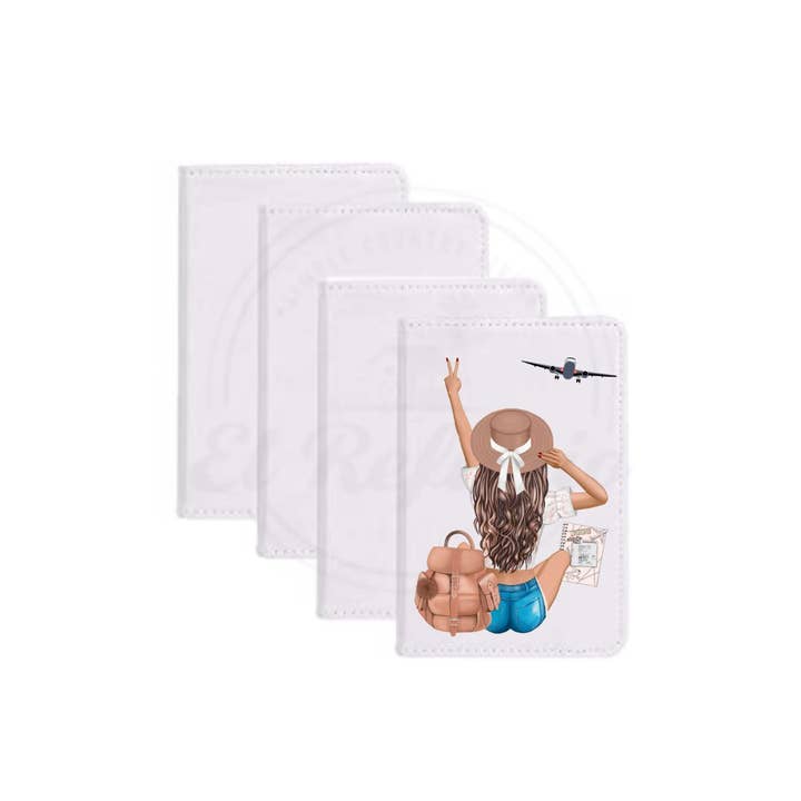Peace Out Personalized Passport Book Holder for wholesale by El Refugio Homestead