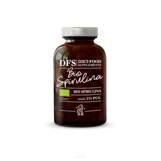 Bio Spirulina 150 g - aprox. 375 comprimidos por atacado de Diet Food