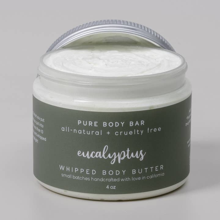 Eucalyptus Body Butter (4oz) for wholesale by PURE BODY BAR