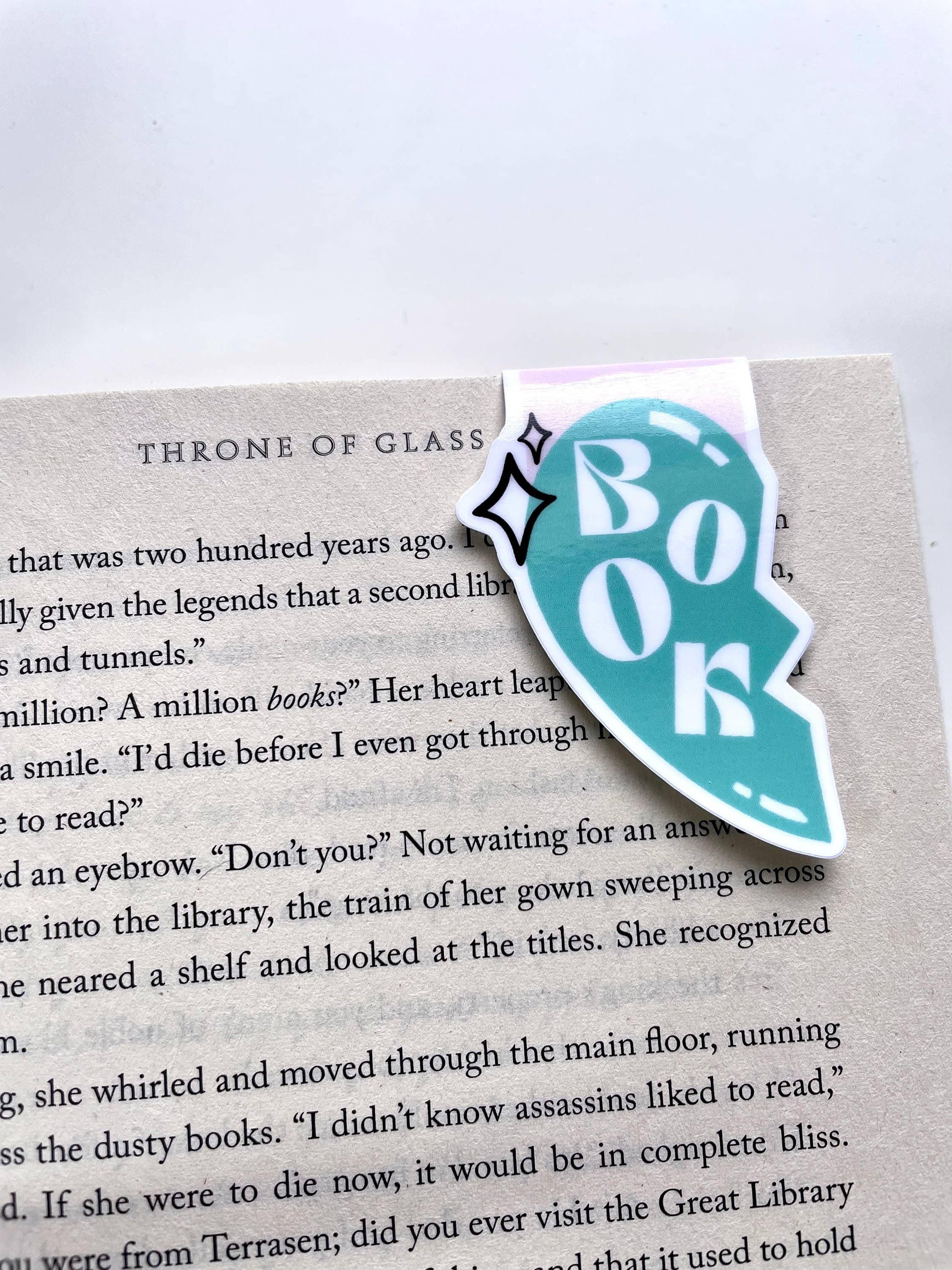 YGG Threads - Wholesale Bookmark - Book Bestie Friendship Heart Necklace Style BFF | Magnetic5