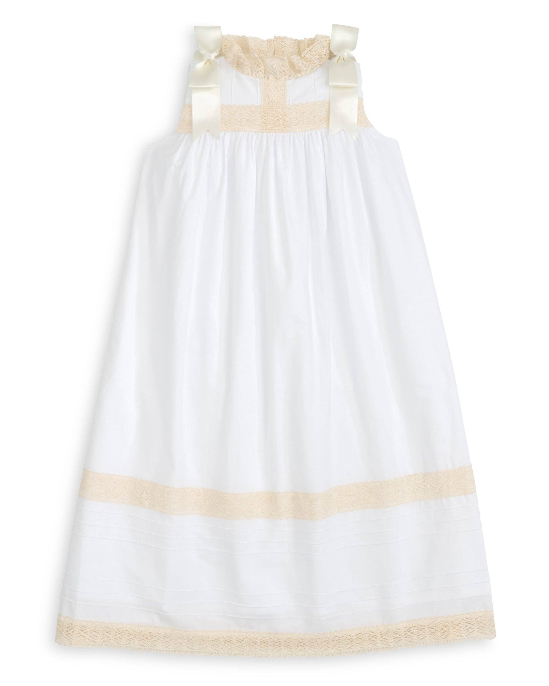 Posh Pickle - Wholesale Dress - Kids - Cambridge White Sleeveless Heirloom Dress6