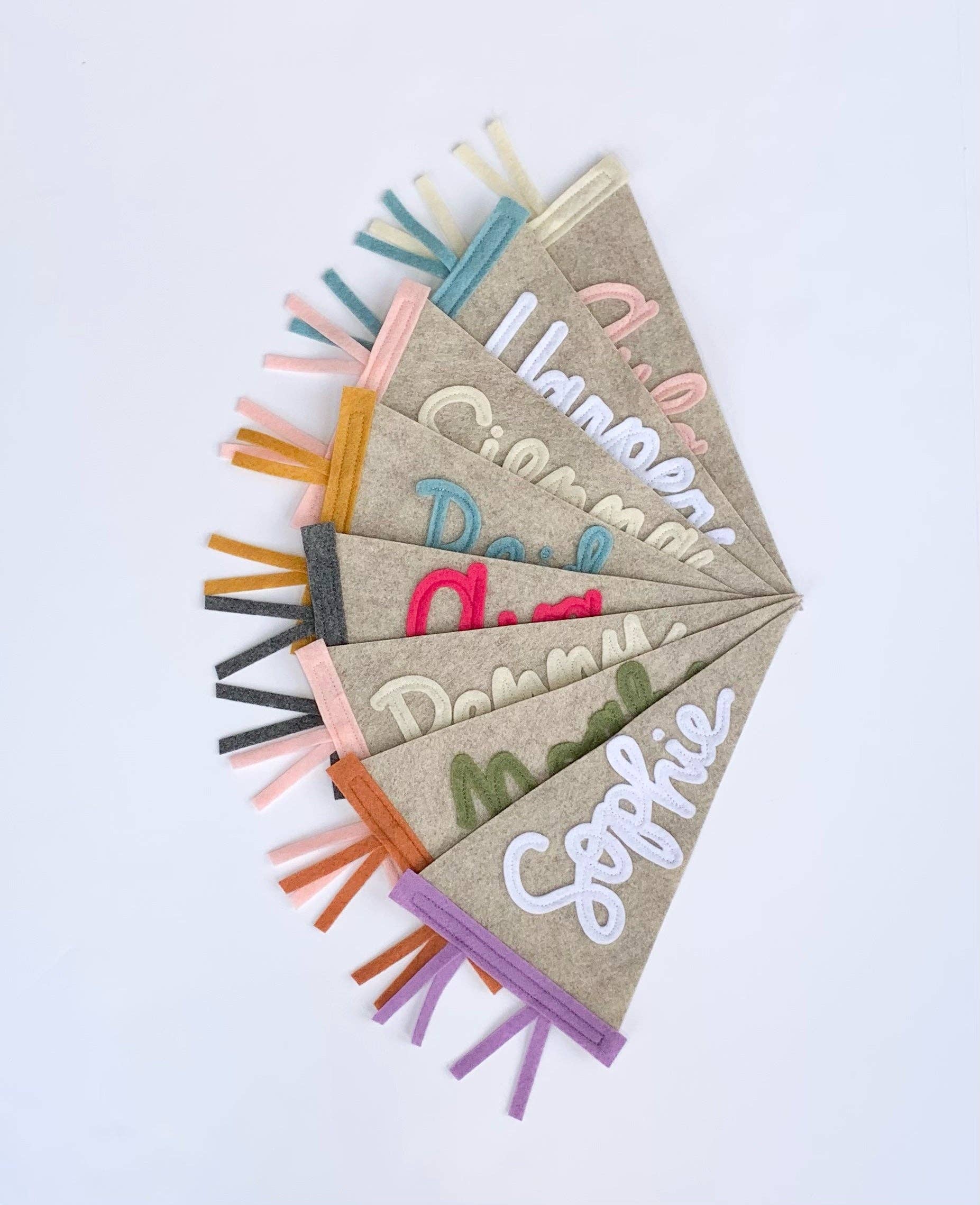 Eventide Pennant Co. – Großhandel Wimpel/Girlande – Mini-Wimpel mit benutzerdefiniertem Namen2