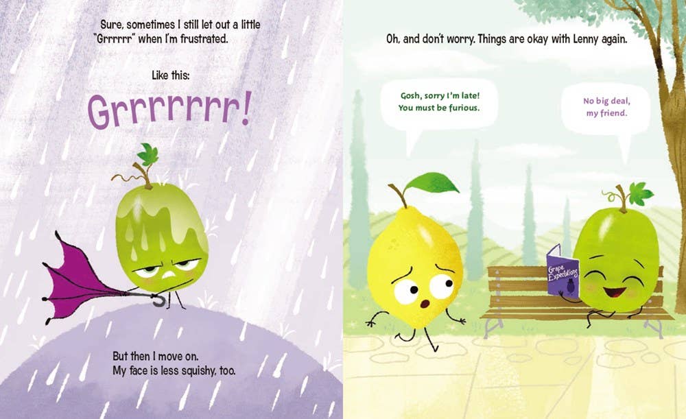 HarperCollins - Wholesale Preschool Book (3-5) - Sour Grape, The : Jory John & Pete Oswald4