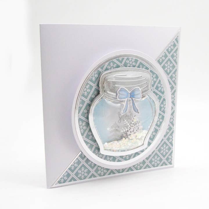 Tonic Studios – wholesale DIY craft kit – Tonic Studios - Shaker Creator - Festive Treats Mason Jar Die Set - 3788E5