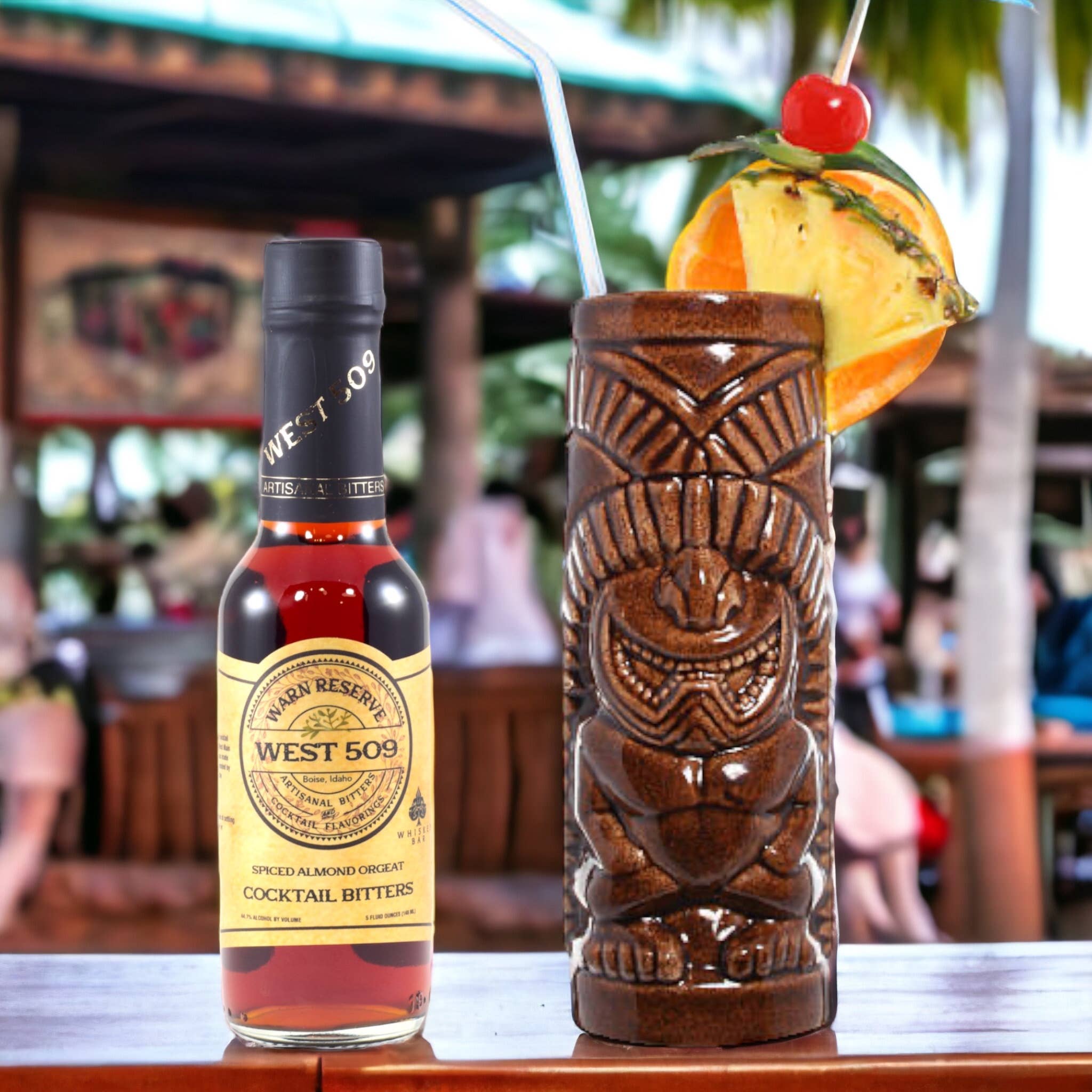 Warn Reserve Cocktail Co. - Wholesale Bitters - Warn Reserve | West 509 Bitters (Spiced Almond Orgeat) 5 oz.3