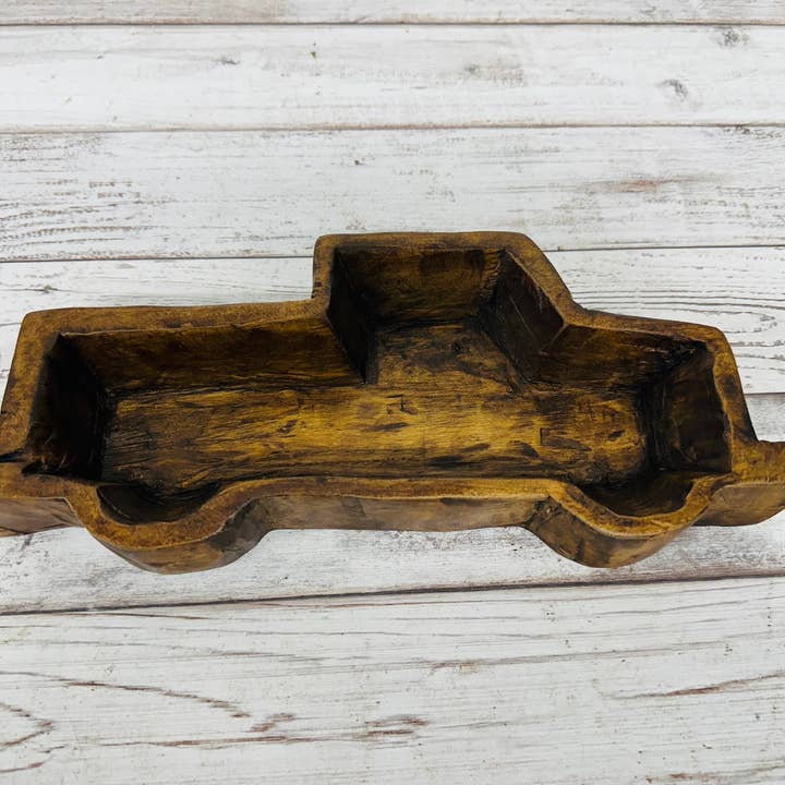 VALENTINA IMPORTS INC - Wholesale Candle Holder - Little Truck Dough Bowl Candle Ready
