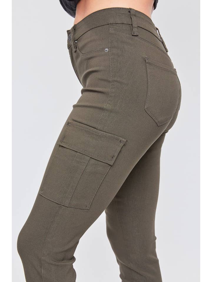 YMI - Wholesale Pants - Women's - Hyperstretch Skinny Cargo Pants-P1377314