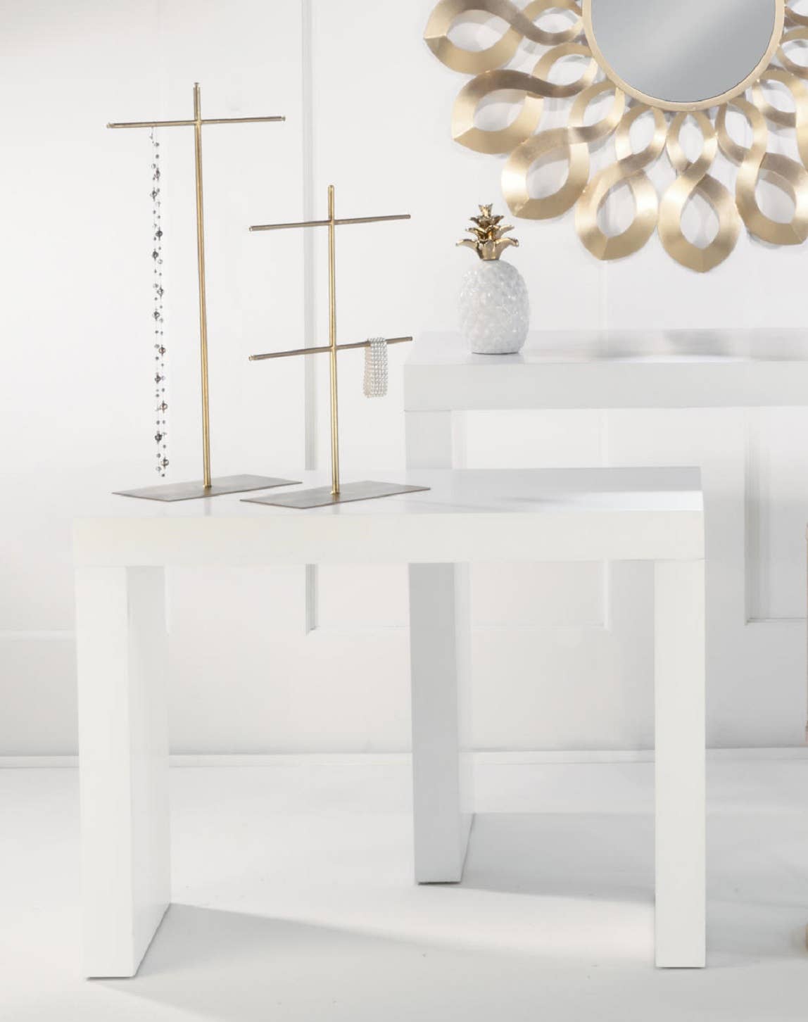 Tripar International - Wholesale Jewelry Stand & Display - Gold Bracelet & Necklace T-Bar Set4