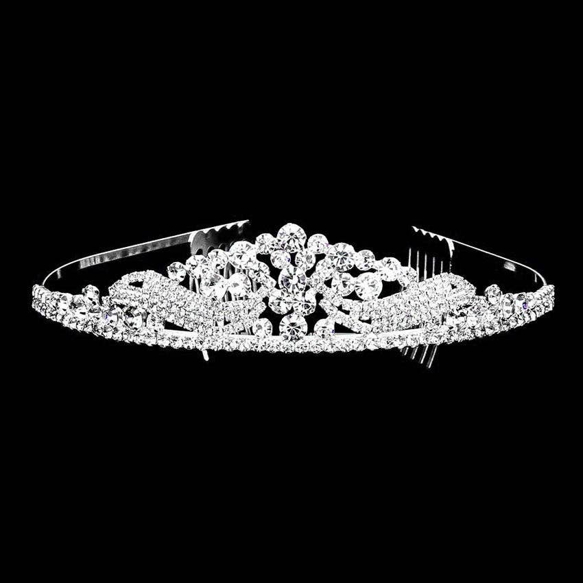 Madeline Love – Großhandel Tiara – Damen – Glaskristall Pageant Königin Tiara5