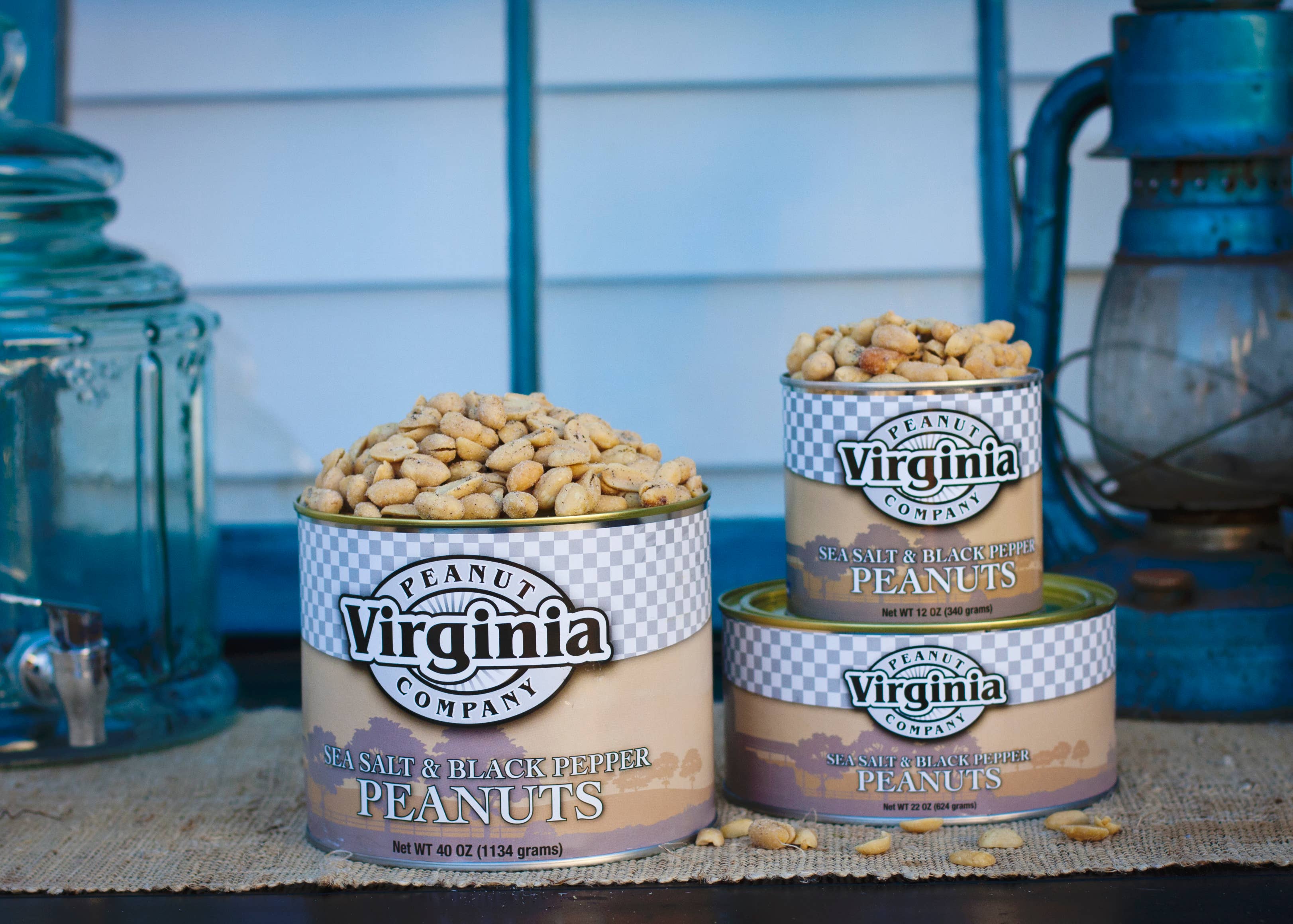 Virginia Peanut Company - Vendita all'ingrosso Frutta secca - Sale marino e pepe nero arachidi1