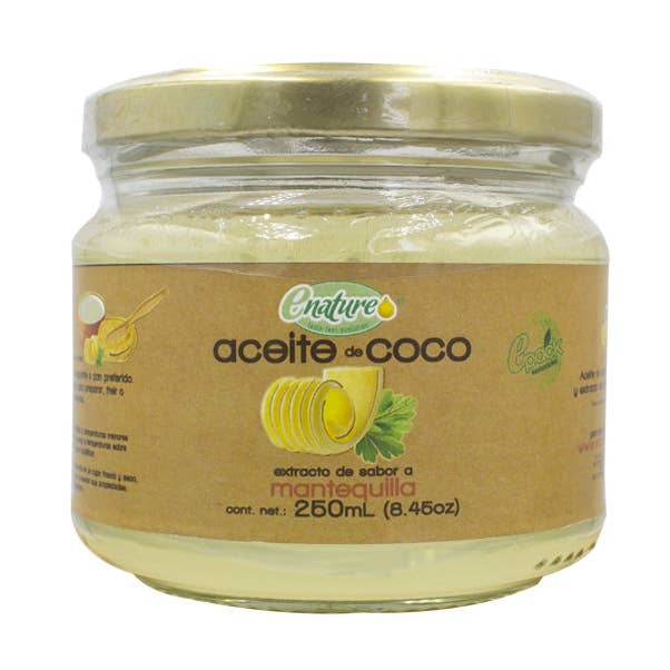 Org Coconut Butter Oil 250ml for wholesale by Enature