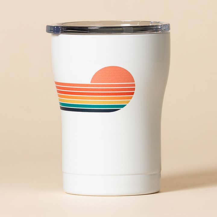 12 oz. SIC Tumbler | Retro Sunset for wholesale by SIC Cups
