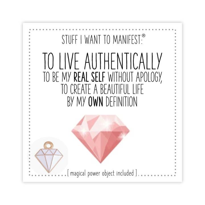 Cosas que quiero manifestar: vivir auténticamente para venta al por mayor de warm human