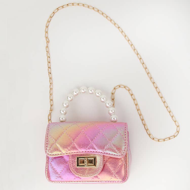 River Island Girls Pink RI X Barbie Diamante Shoulder Bag | Compare |  Buchanan Galleries