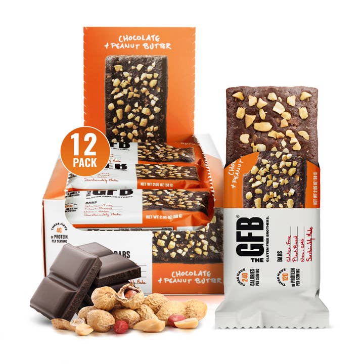 GFB: Chokolade Peanut Butter Protein Snack Bar for engroshandel hos The GFB