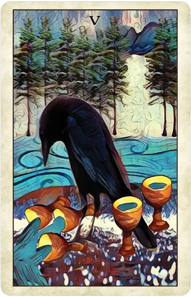 U.S. Games Systems Inc. - Wholesale Tarot Cards - Crow Tarot Pocket Edition5