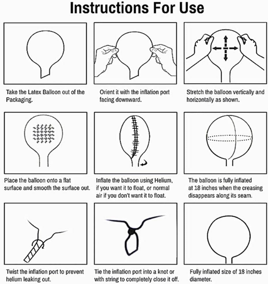 SugarQuoteMeNot LLC - Wholesale Balloon - 6 Bo-Bo Balloons-String Light Style8