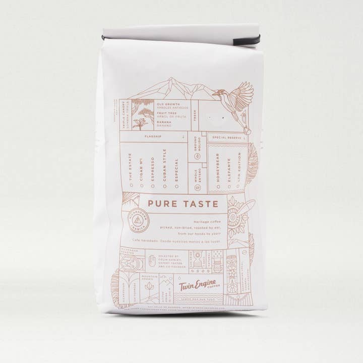 Twin Engine Coffee - Wholesale Coffee beans - Honey Bear Reserve 'Café Size' 2.2 lb // FAIR USDA ORGANIC1