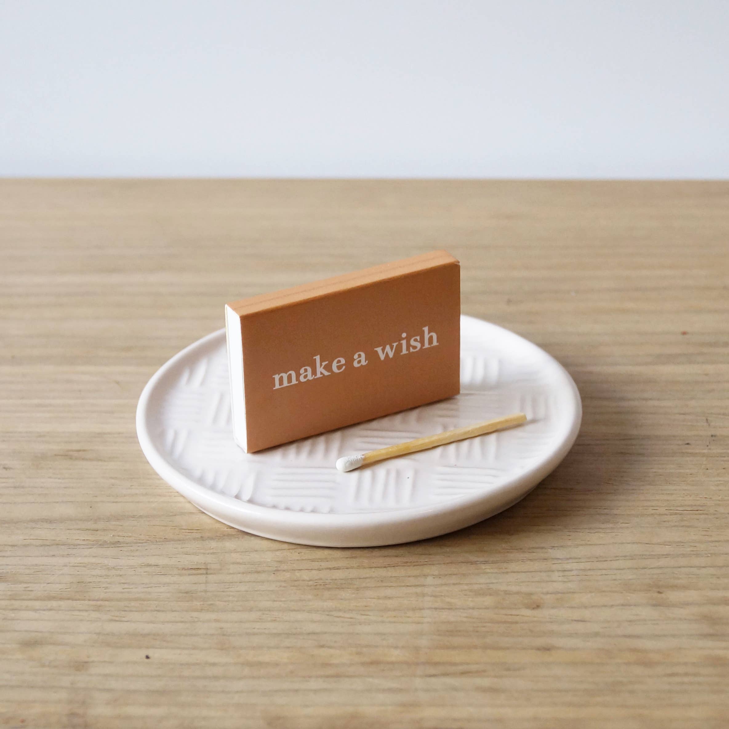wick + wonder - Wholesale Matches - 'make a wish' matchbox – statement matches
