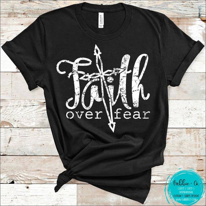Faith over Fear for wholesale by Gabbie Co.
