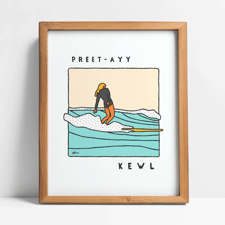 Preet-Aay Kewl konsttryck för wholesale av Alimo