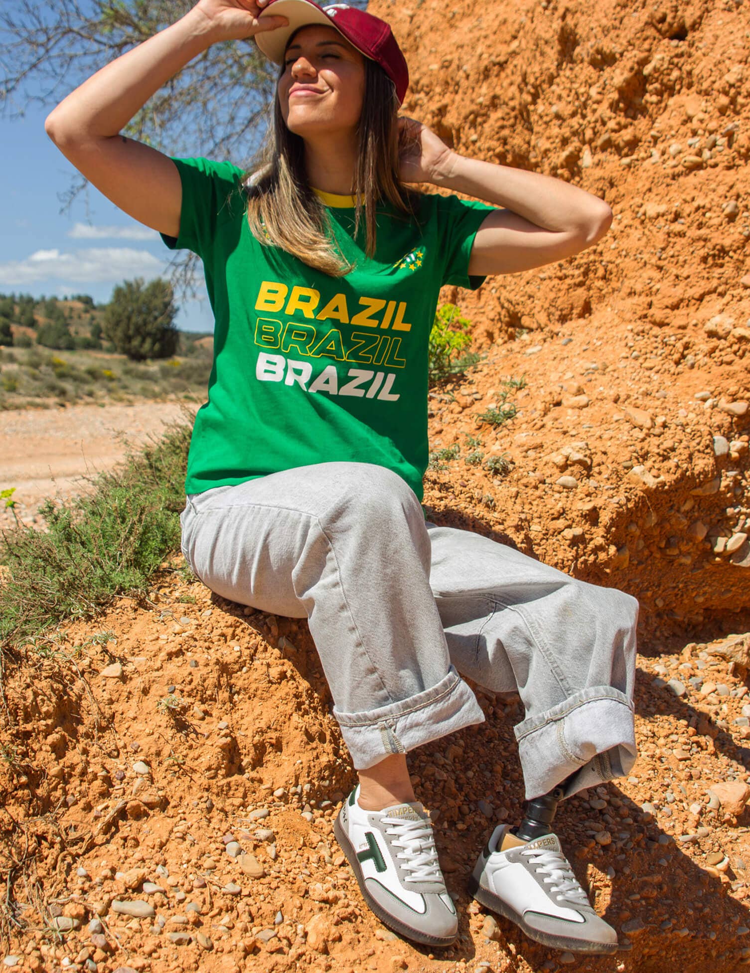 Timpers - Vente Baskets de sport – unisexe - Baskets blanches véganes conçues par des personnes en situation de handicap8