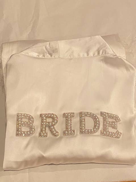 Albornoz personalizado para novia o esposa para venta al por mayor de Plume AF Design