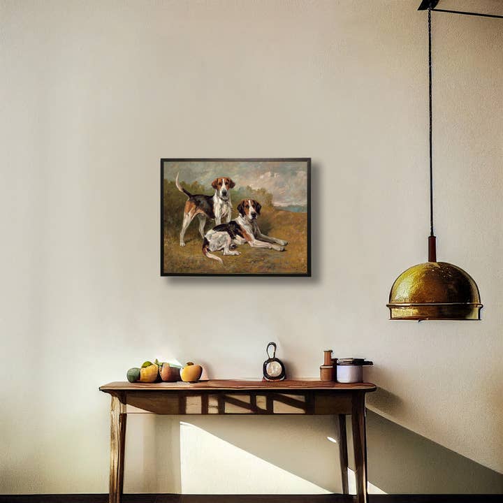 Antique Curiosities Inc - Wholesale Art Print - N Vintage oil painting reproduction1