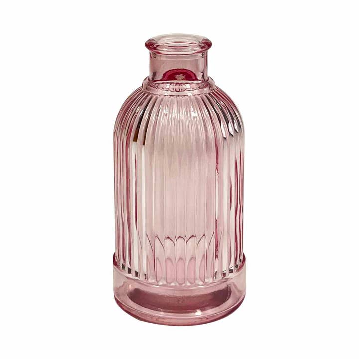 Pink Cottage Garden Glass Bottle for wholesale by Heaven Scent Incense Ltd