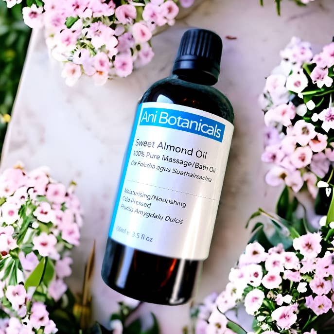 Olio di Mandorle Dolci Olio Vettore/Base 100ml per la vendita all'ingrosso da parte di Ani Botanicals