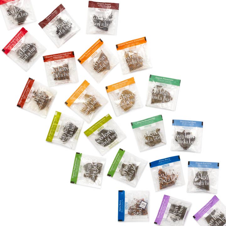 Two Leaves and a Bud - Wholesale Tea Bags - Two Leaves Retail Box Starter Kit1