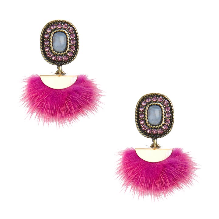 Nerztropfen aus Harz mit Strass für den Großhandel von Neely Phelan