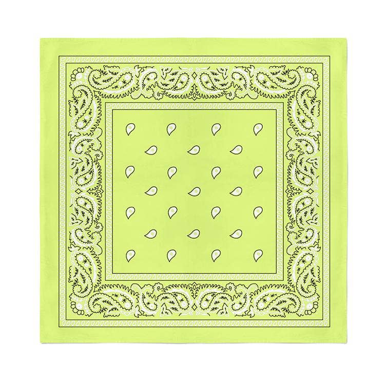 Bandanas Wholesale – Bandana - Unissexo por atacado – Pacote com 12 bandanas de algodão paisley - 56 cm13