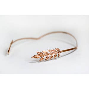 Avigail Adam - Wholesale Fashion Headband - Women's - Olive Leaf Goddess Heaband