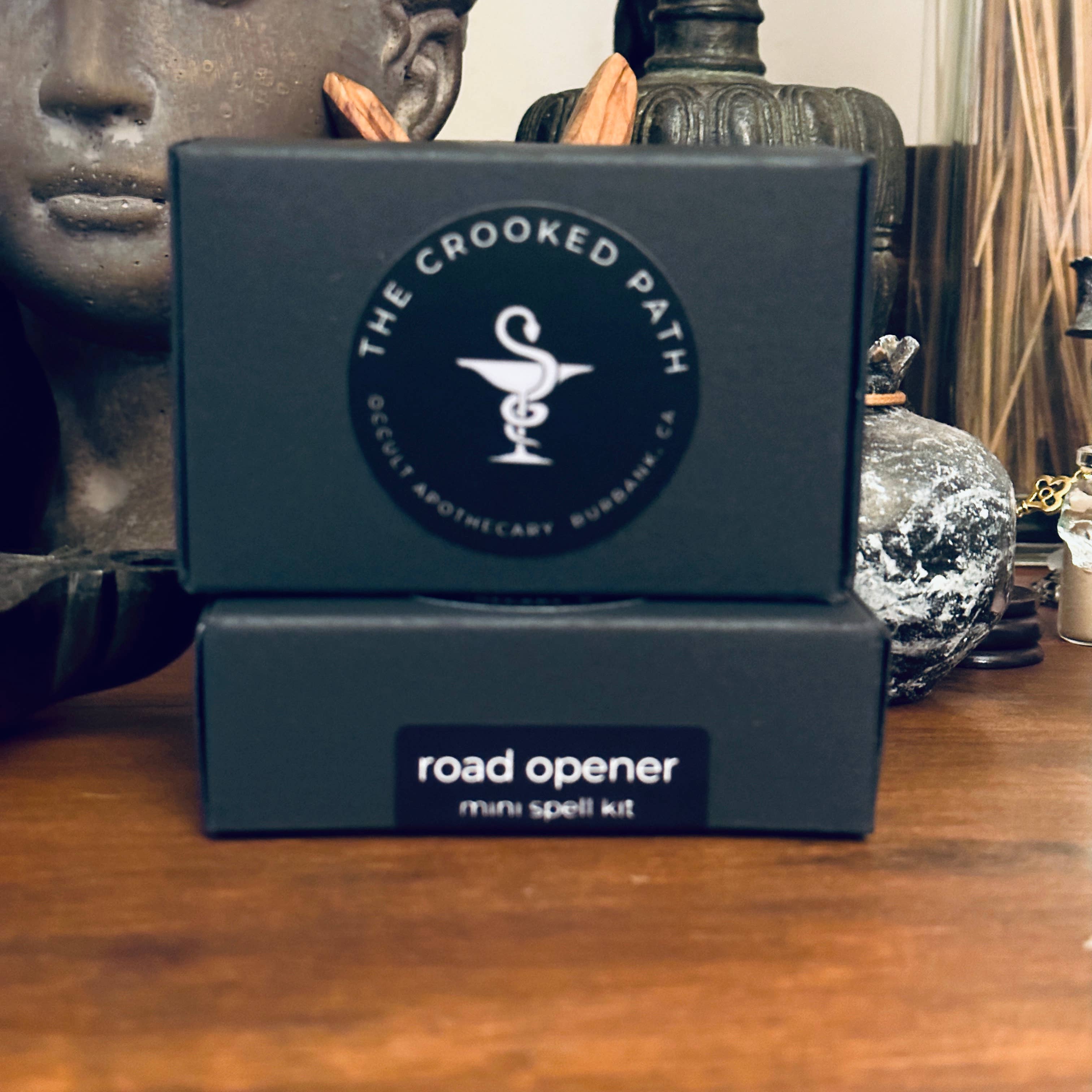 The Crooked Path - Venta al por mayor Artículo de meditación - Mini kit de hechizos Road Opener1