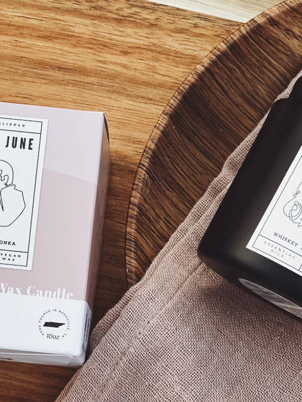 "Die Johnny & June" Vegane Sojawachskerze für den Großhandel von The Golden Slipper