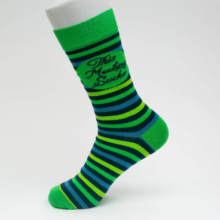 This Meeting Sucks Socks for wholesale by Socks To Be You