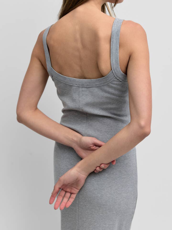 MOD REF - Vendita all'ingrosso Vestito - Donna - Abito The Marlow | Abito aderente a costine7